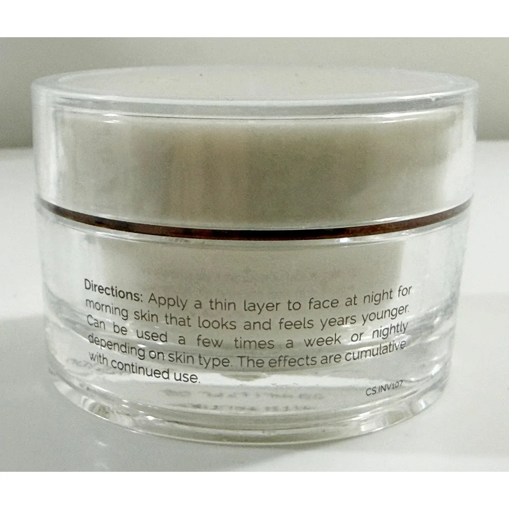 Crepe Erase Overnight Facial Plumping Treatment Women 1.7oz White TruFirm Cream